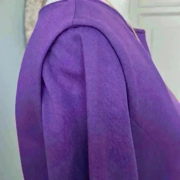 Armani Collezioni purple bateau neck midi dress size 16 - Picture 4 of 6